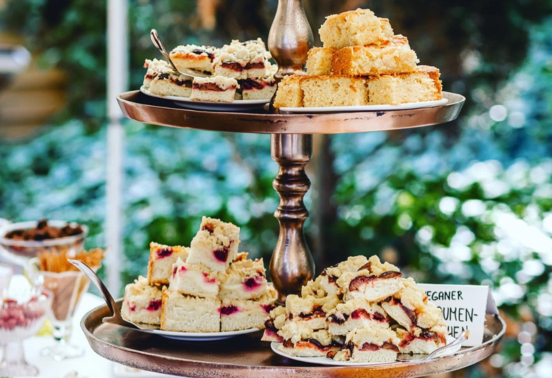 Eiscafé Seeschloss Kuchen aus unserer Kuchenbäckerei, Eisdiele seit 1965 